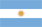 >Argentinas flagga
