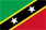 Saint Christopher och Nevis flagga